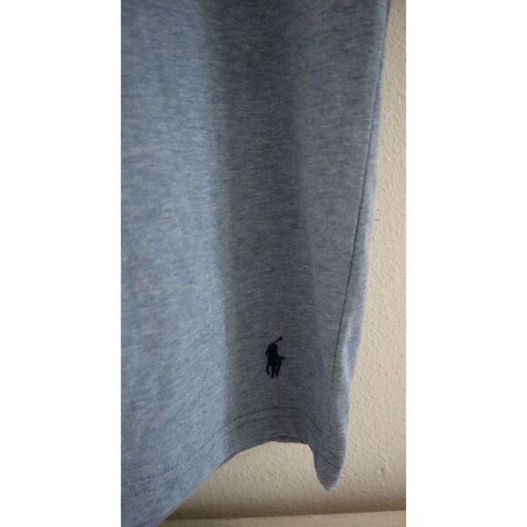 Polo Ralph Lauren PL86SR AW0D Men's Sz M Blue Heather Enzyme Crewneck T-Shirt - Picture 3 of 7